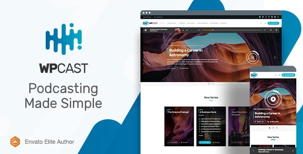 Discover Featured Wordpress template in 2019: Wpcast - Audio Podcast WordPress Theme 1 01 wpcast preview. large preview |