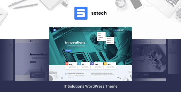 Updated Wordpress Theme: Setech - IT Services and Solutions WordPress Theme 5 01 setech. large preview |