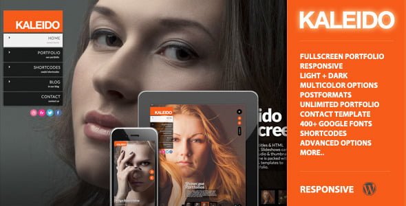 Top WordPress Theme & Website Template: Kaleido | Photography Theme for WordPress 15 1590096633 1 preview. large preview |