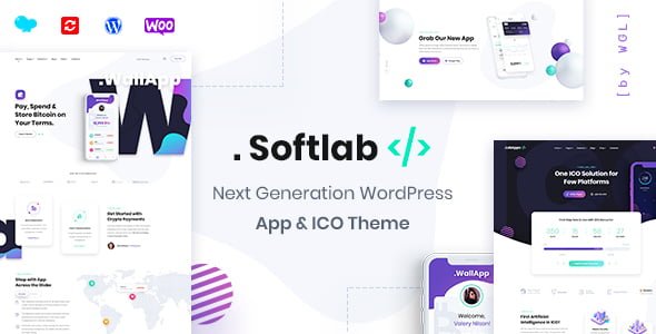 Best WordPress Template: Softlab - Startup and App WordPress Theme 7 01 preview. large preview |