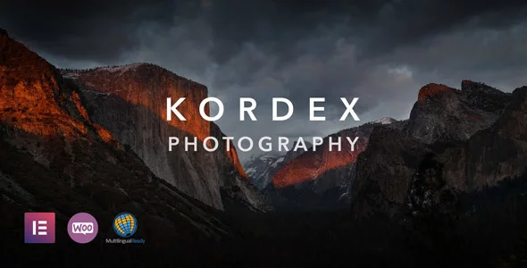 Best WordPress Template: Kordex | Studio Photography for WordPress 19 1 preview. large preview |