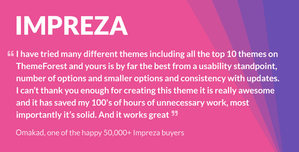 Discover Featured Wordpress template: Impreza – Multi-Purpose WordPress Theme 55 impreza preview2. large preview |