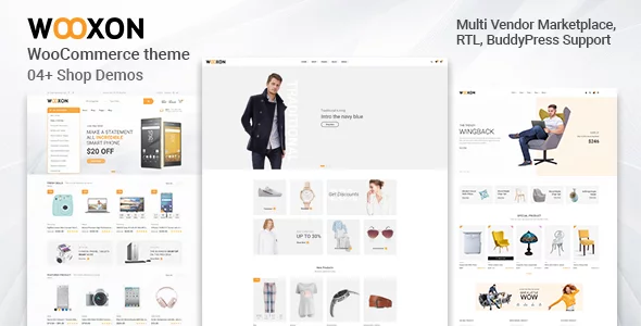 Best Wordpress Trading Template in 2019: Wooxon - WooCommerce WordPress Theme 21 preview. large preview |