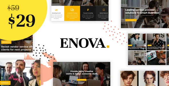 Top WordPress Theme & Website Template: Enova - Multipurpose Business WordPress Theme 3 1557567056 01 preview. large preview |