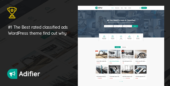 Discover Featured Wordpress template: Adifier - Classified Ads WordPress Theme 43 1568480455 01 preview. large preview |