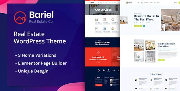 Discover Featured Wordpress template in 2019: Bariel - Real Estate WordPress Theme 13 preview. large preview |
