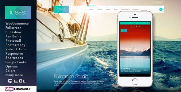 Best WordPress Template: Ideas | Photography Theme for WordPress 31 1 preview. large preview |