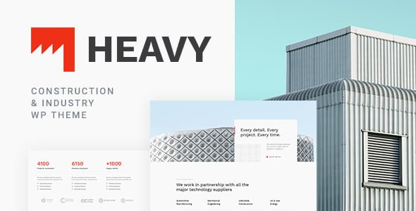 Best Wordpress Trading Template in 2019: Heavy - Industrial WordPress Theme 37 01 heavy preview. large preview |