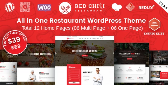 Discover Featured Wordpress template in 2019: RedChili - Restaurant WordPress Theme 25 1573772479 01 preview. large preview |