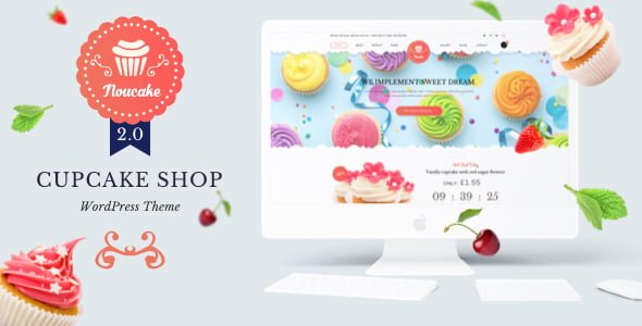 Best WordPress Template: Noucake - Bakery WordPress Theme 23 1577300455 preview. large preview |