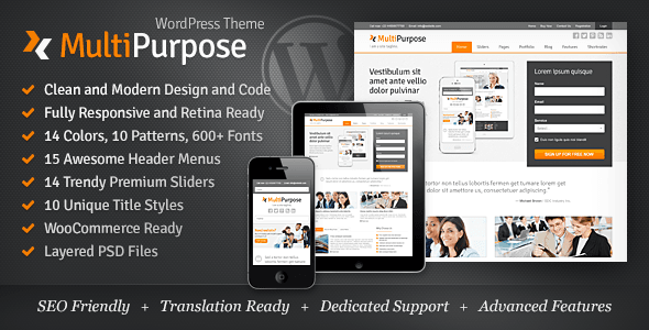 Best Wordpress Trading Template in 2019: MultiPurpose - Responsive WordPress Theme 69 multipurpose wordpress theme. large preview |