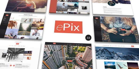 Best WordPress Template: ePix - Fullscreen Photography WordPress Theme 47 1580299246 01 preview. large preview |