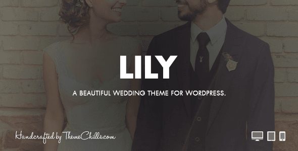 Discover Featured Wordpress template in 2019: Lily - WordPress Wedding Theme 13 lily theme preview. large preview |