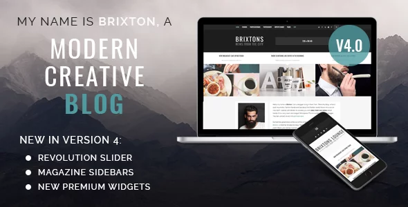 Updated Wordpress Theme: Brixton - A Responsive WordPress Blog Theme 21 brixton wordpress blog theme version 4 normal version. large preview |