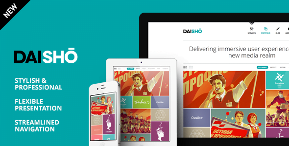 Discover Featured Wordpress template in 2019: Daisho - Flexible WordPress Portfolio Theme 7 daisho preview 590 new. large preview |