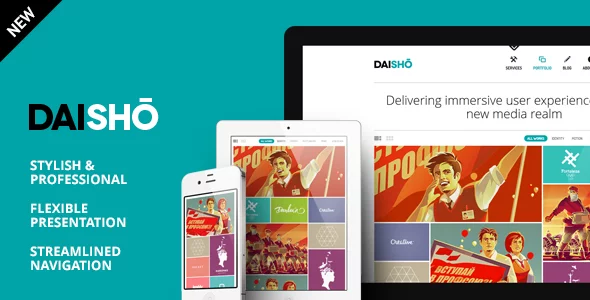 Discover Featured Wordpress template in 2019: Daisho - Flexible WordPress Portfolio Theme 7 daisho preview 590 new. large preview |