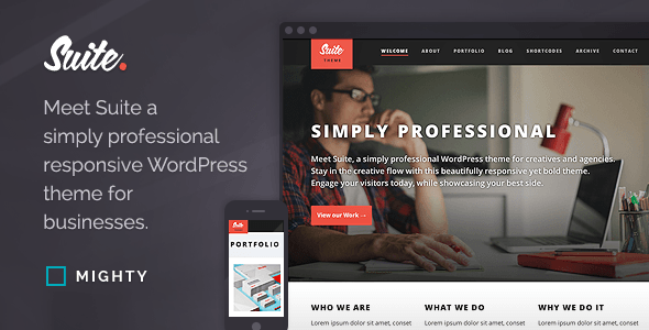 Best WordPress Template: Suite WordPress Theme 13 tf theme. large preview. large preview |