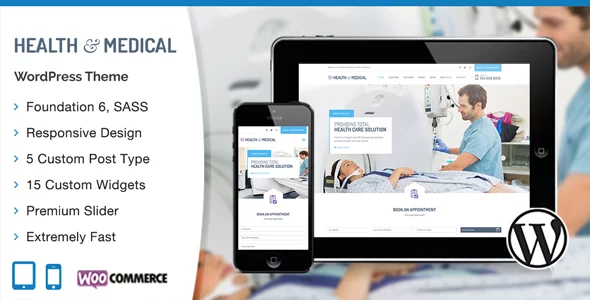 Updated Wordpress Theme: Medical WordPress Theme 5 1585333838 preview. large preview |