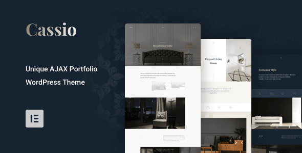 Best Wordpress Trading Template in 2019: Cassio – AJAX Portfolio WordPress Theme 31 00 Banner WP. large preview |