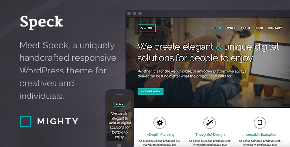 Top WordPress Theme & Website Template: Speck WordPress Theme 11 tf theme. large preview. large preview |